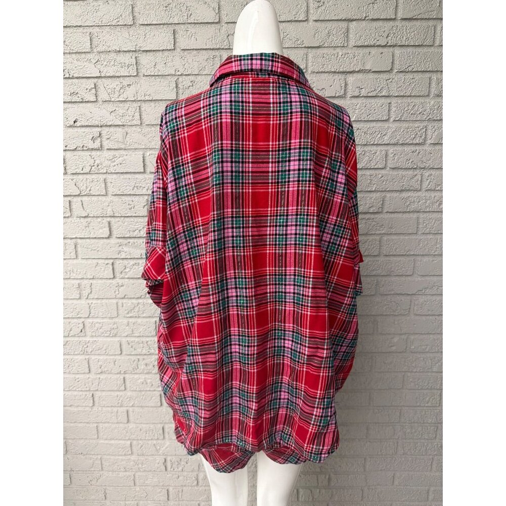 Victoria’s Secret Red Plaid Pajamas Set Sleepwear Size XXL - Picture 6 of 11